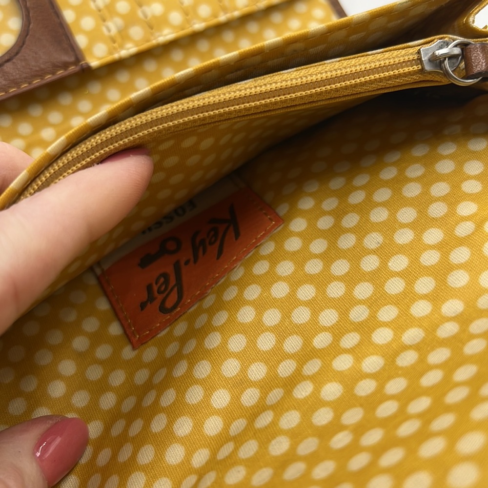 Fossil Floral Print Wallet - Picture 6 of 6